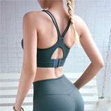 Women Push Up Sports Bra