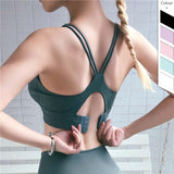 Women Push Up Sports Bra