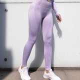 Seamless Tops And Leggings 2 Pieces Set