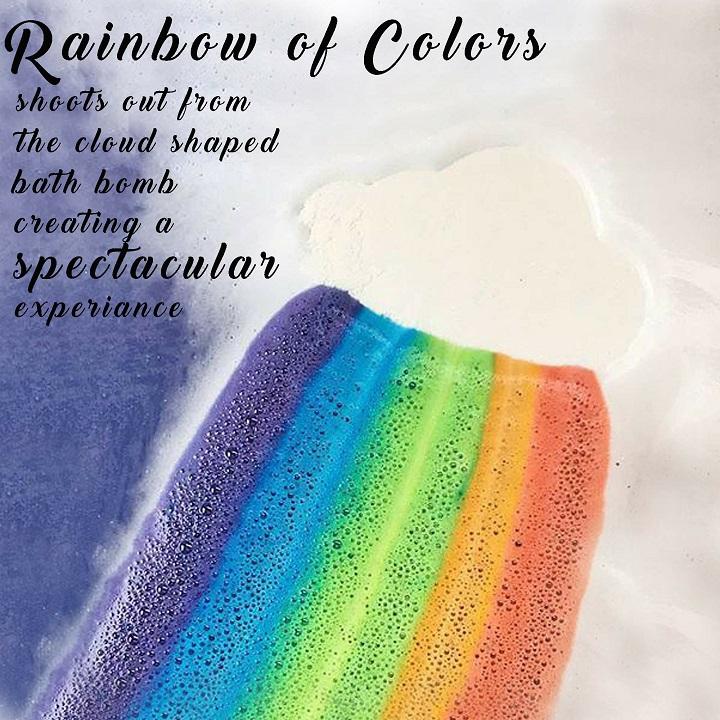 🔥(70% OFF)93.5% bought 3 sets-Natural Skin Care Rainbow Cloud Bombs