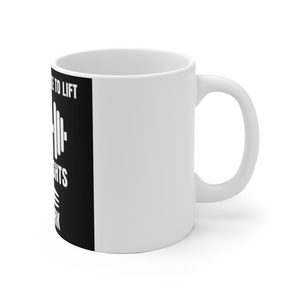 White Ceramic Mug