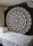 Yoga Mandala Lotus Tapestry