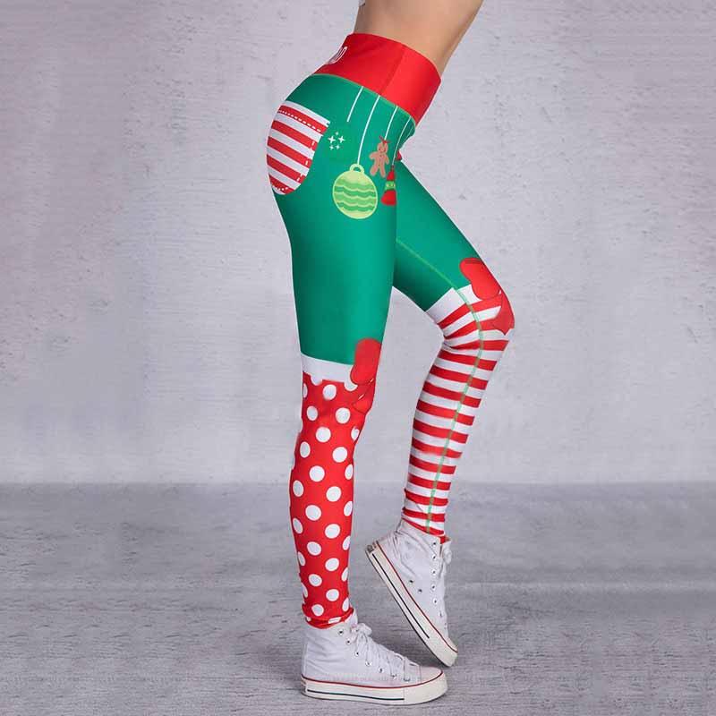Women Printing Christmas Leggings