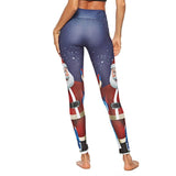 Women Printing Christmas Leggings