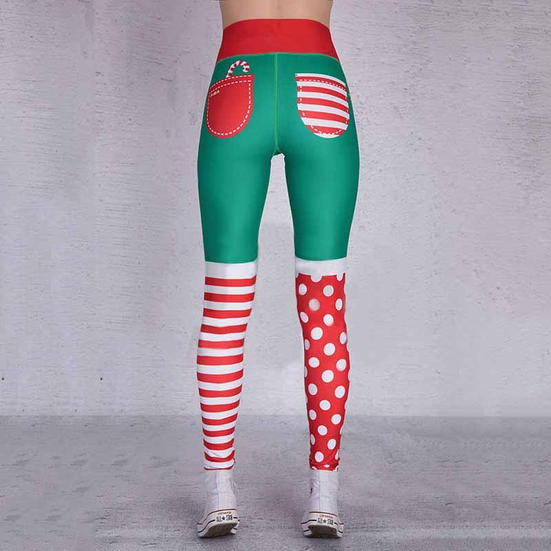 Women Printing Christmas Leggings