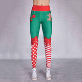 Women Printing Christmas Leggings