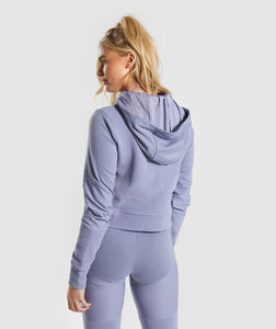 TRUE TEXTURE HOODED BOMBER JACKET