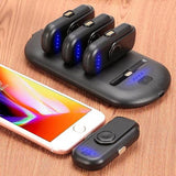 SUPERCHARGE MINI MAGNETIC POWER BANK + 3 PHONE ADAPTERS