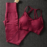 Women Gym Clothing Athletic Yoga Set