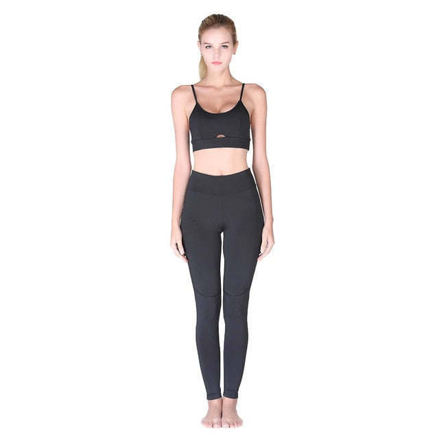 Workout Sport Wear Sports Bra + pants Set