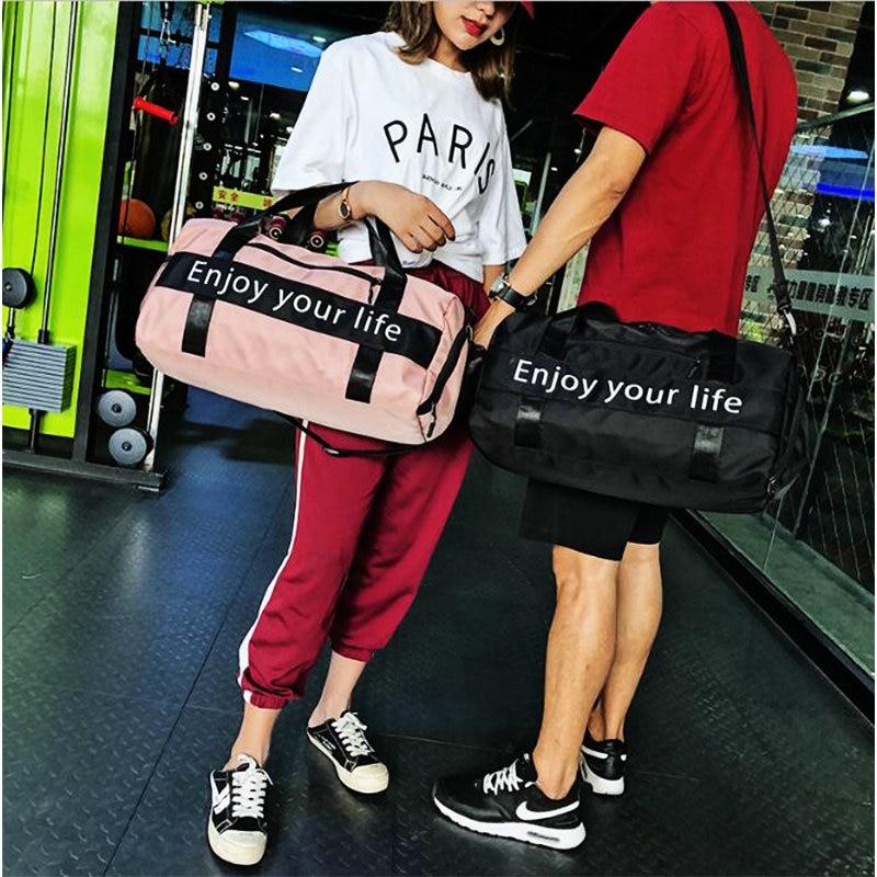 Women Pink Sports Bag