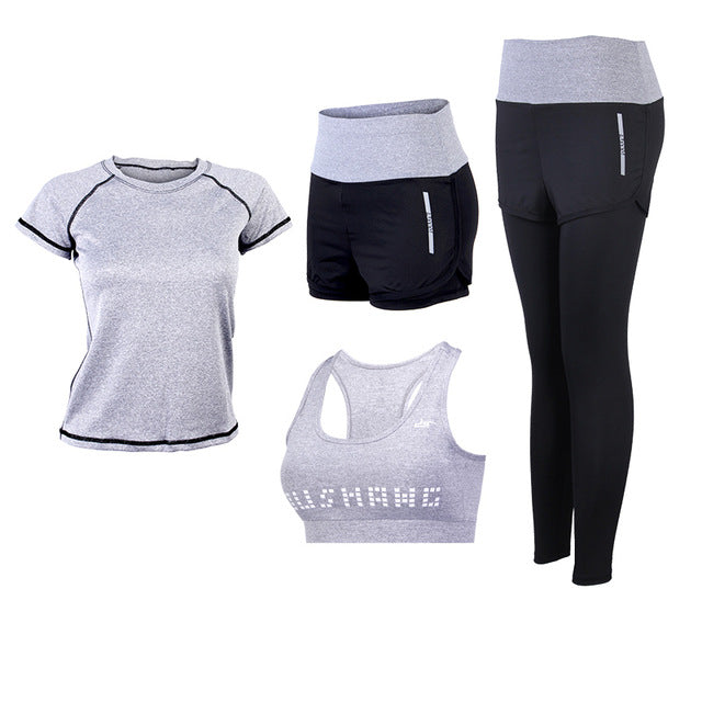 Women Yoga Set Slim Breathable