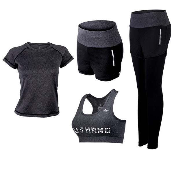 Women Yoga Set Slim Breathable