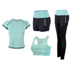 Women Yoga Set Slim Breathable