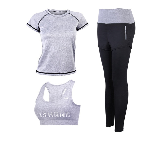 Women Yoga Set Slim Breathable