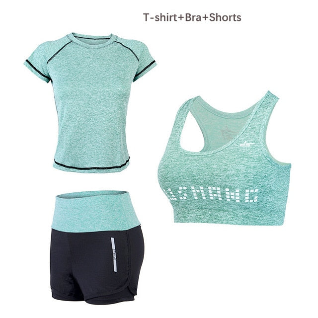 Women Yoga Set Slim Breathable