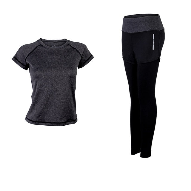 Women Yoga Set Slim Breathable