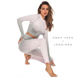 Women Top Workout Clothes Suit Running Sportswear