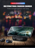 Wireless Bluetooth 5.0 Earphones 8D Stereo Mini Wireless Headphone Waterproof Sport Earbuds Headset Earphone Mic + Charging Case