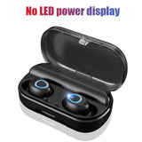 Wireless Bluetooth 5.0 Earphones 8D Stereo Mini Wireless Headphone Waterproof Sport Earbuds Headset Earphone Mic + Charging Case