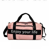 Women Pink Sports Bag