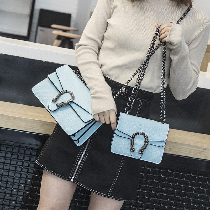 Snake Fashion Brand Women Bag