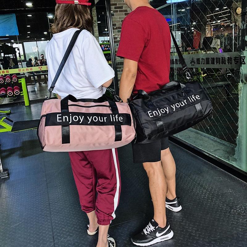Women Pink Sports Bag