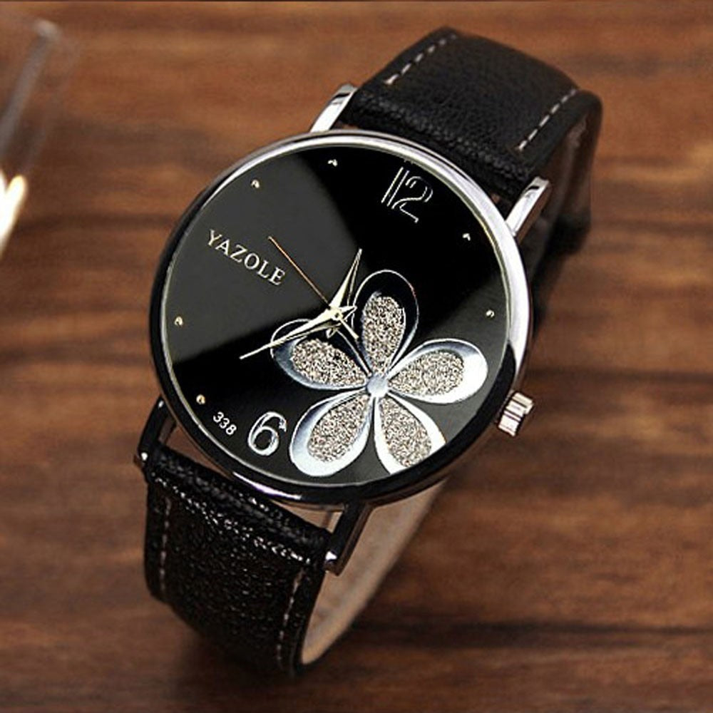 Womens Watches Flower Fashion