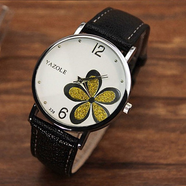Womens Watches Flower Fashion