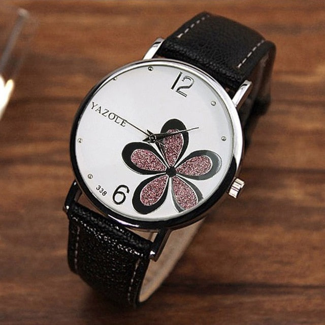 Womens Watches Flower Fashion