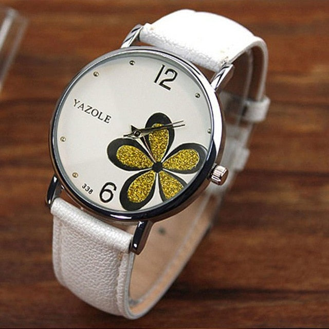 Womens Watches Flower Fashion