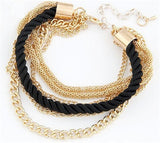 Rose Gold Chain Bracelet For Women