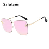 Retro Square Bee Sunglasses Women