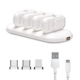 SUPERCHARGE MINI MAGNETIC POWER BANK + 3 PHONE ADAPTERS